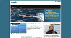 Desktop Screenshot of marine-life.org.uk